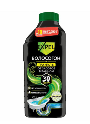 EXPEL средство д/устранения засоров от волос 600г